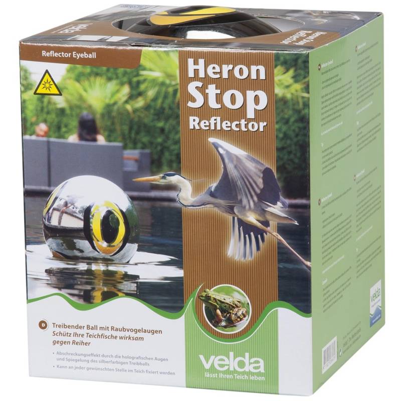 Velda spiegelnde Kugel Heron Stop Reflector Ø 15 cm von Velda