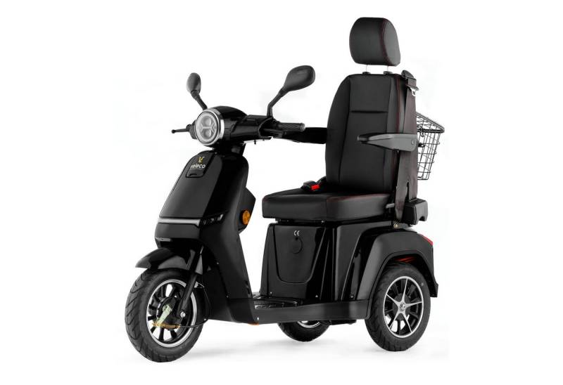 Veleco Elektromobil Turris - 3-Rad Seniorenmobil - Voll-LED Beleuchtung - Lithium, 12,00 km/h, Kapitänssitz mit hoher Rückenlehne, Herausnehmbarer Lithium-Ionen Akku Veleco Elektromobil Turris - 3-Rad Seniorenmobil - Voll-LED Beleuchtung - Lithium, 12,00 km/h, Kapitänssitz mit hoher Rückenlehne, Herausnehmbarer Lithium-Ionen Akku von Veleco