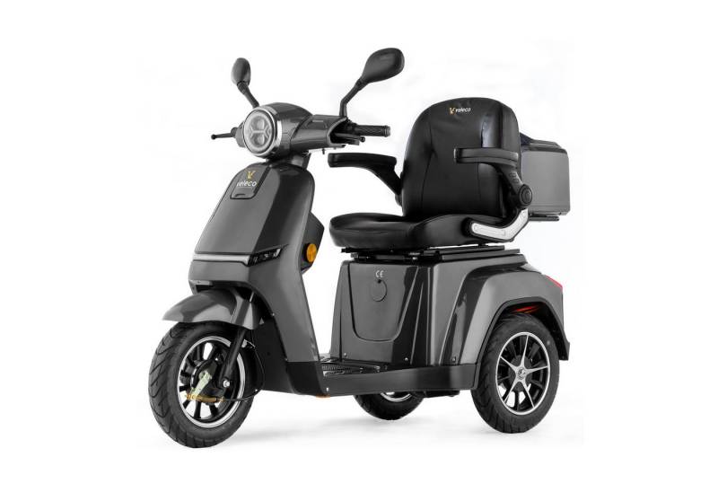 Veleco Elektromobil Veleco Turris - Lithium-Ionen Akku - Voll-LED Beleuchtung - 3-Rad, 800,00 W, 12,00 km/h, Herausnehmbarer Lithium-Ionen Akku von Veleco