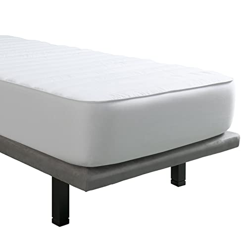 Velfont – Milbenschutz Matratzenauflage Zum Wenden – 90x200cm – matratzen-Topper | matratzenschoner | boxspringbett– verfügbar in Verschiedenen Größen von Velfont