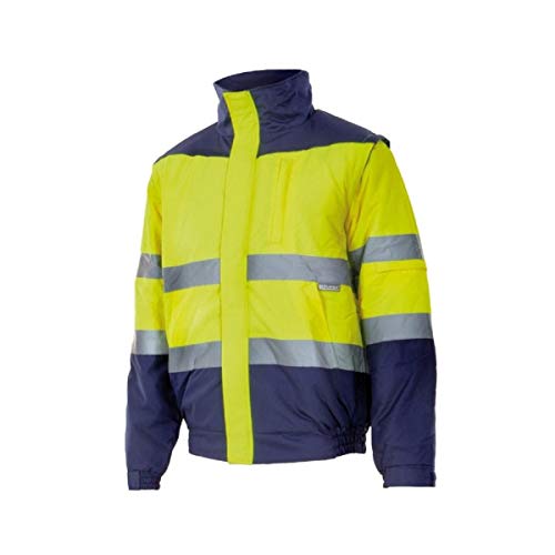 Velilla 161 - Signaljacke (Größe M) Farbe marineblau und gelb fluoreszierend von VELILLA