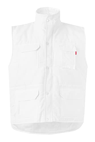 Velilla Serie 108 - Mehrtaschenweste (Größe XL) Farbe weiß von VELILLA