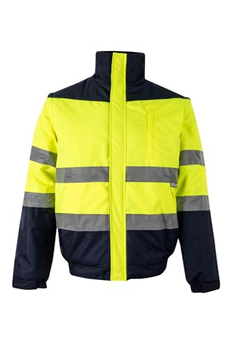 Velilla 161 - Signaljacke (Größe L) Farbe marineblau und gelb fluoreszierend von VELILLA