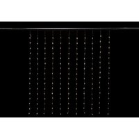 Velleman - Light Creations Cascade Light led - 1.5 x 1.7 m - 176 LEDs - Weiß - transparentes Kabel - Modulator - 24 v von Velleman