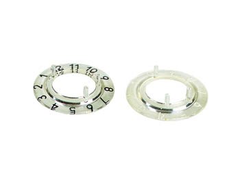 VELLEMAN - CP15TB11 DIAL für 15mm Schalter (TRANSPARANT - 141338 von Velleman