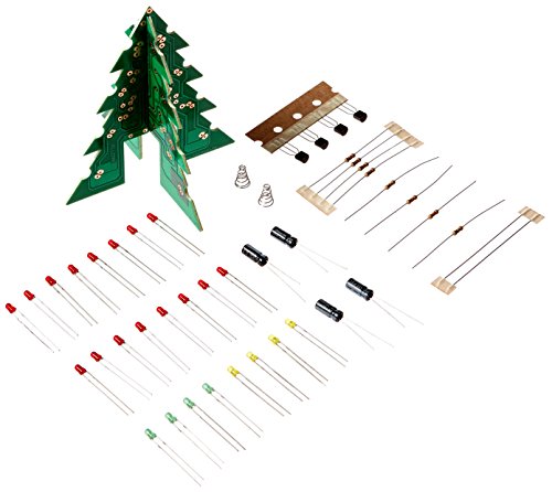 VELLEMAN - MK130 MiniKits 3-D Weihnachtsbaum, 840269 von Velleman