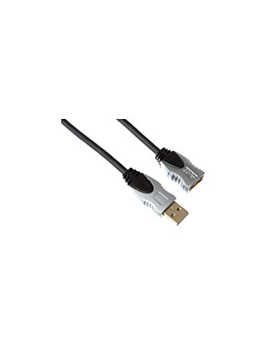 VELLEMAN - PAC603T025C Kabel USB 2.0/USB Stecker A Stecker zu USB A/PROFESSIONNEL/2.5 m 176908 von Velleman