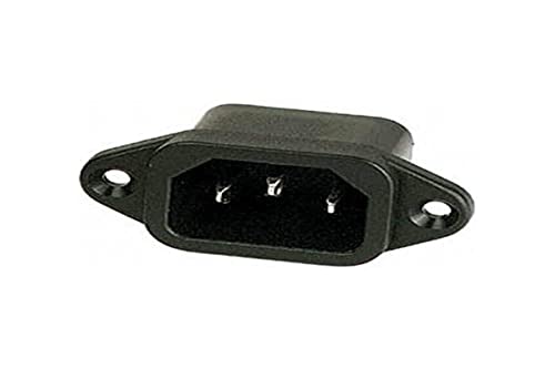 VELLEMAN - PSCM1 Kaltgeräteeinbaustecker, 250V/10 Amp 220002 von Velleman