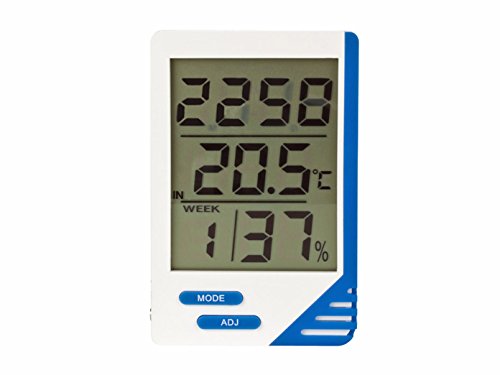 VELLEMAN - TA21 Digitalthermometer mit Hygrometer, Thermometer Innen / Außen / Innenfe 178669 von Velleman