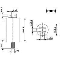 Velleman - Anlaufkondensator 12µf / 450v von Velleman