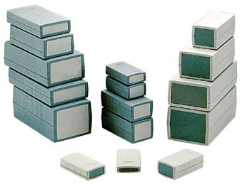 Velleman - G410 Kunststoffkoffer Backform – Dunkelgrau 120 x 60 x 40 mm 540035 von Velleman