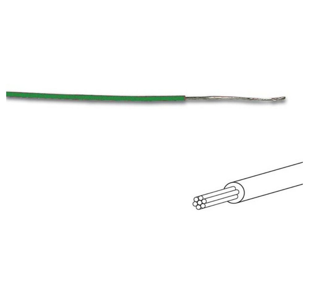 Velleman Gartensteckdose MONTAGEKABEL - ø 1.4 mm - 0.2 mm² - MEHRADRIG - GRÜN, 1-St. Velleman Gartensteckdose MONTAGEKABEL - ø 1.4 mm - 0.2 mm² - MEHRADRIG - GRÜN, 1-St. von Velleman