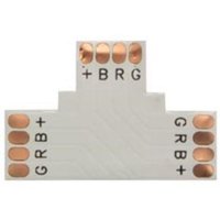Velleman - flexibler platinen-steckverbinder - t-förmig - rgb-farbe - 10 mm von Velleman