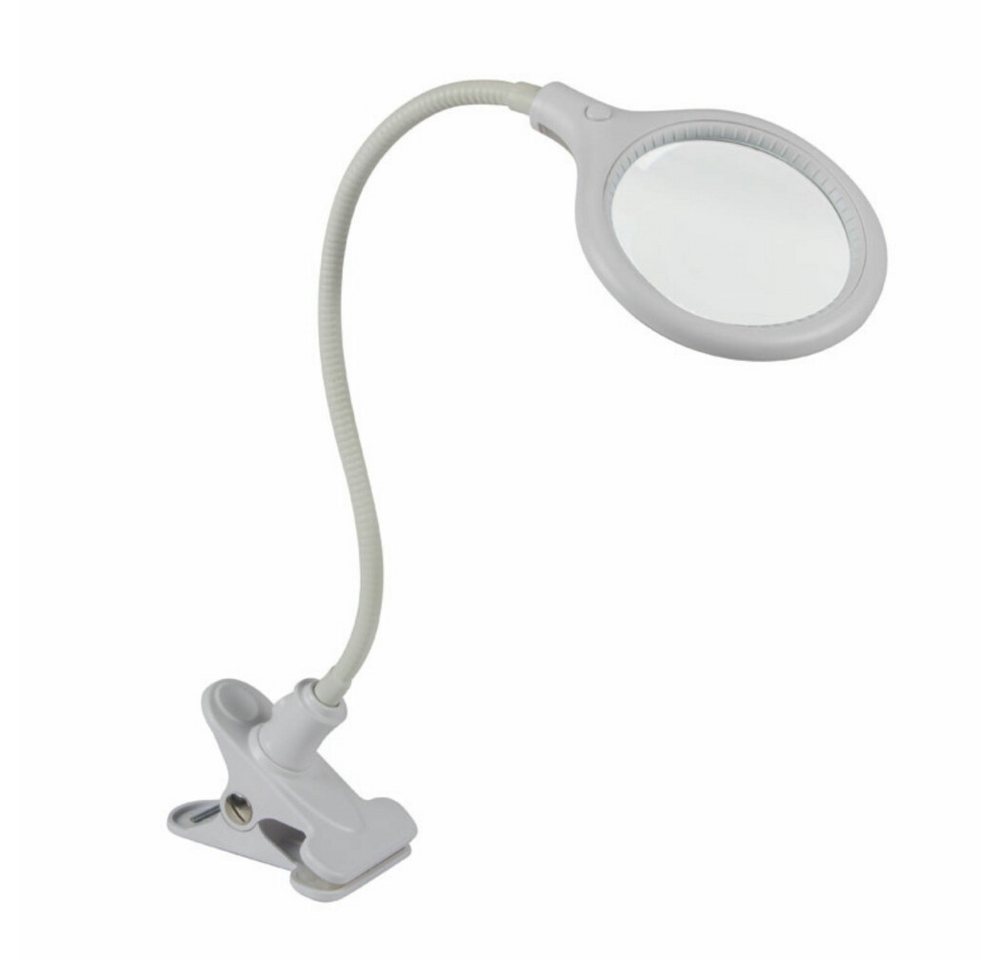 Velleman LED Arbeitsleuchte LED-LUPENLEUCHTE MIT BEFESTIGUNGSCLIP - 5 DIOPTRIEN - 6 W - 30 LEDs - von Velleman