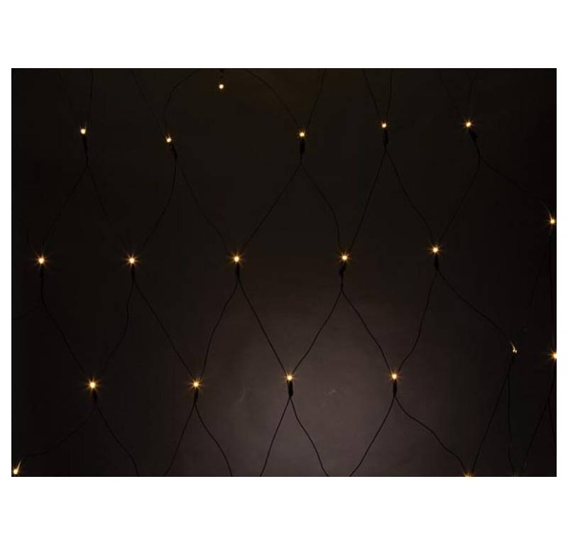 Velleman LED Discolicht Spika LED - 2 x 2 m - 144 LEDs - Warmweiß - schwarzes Kabel - 36 V von Velleman