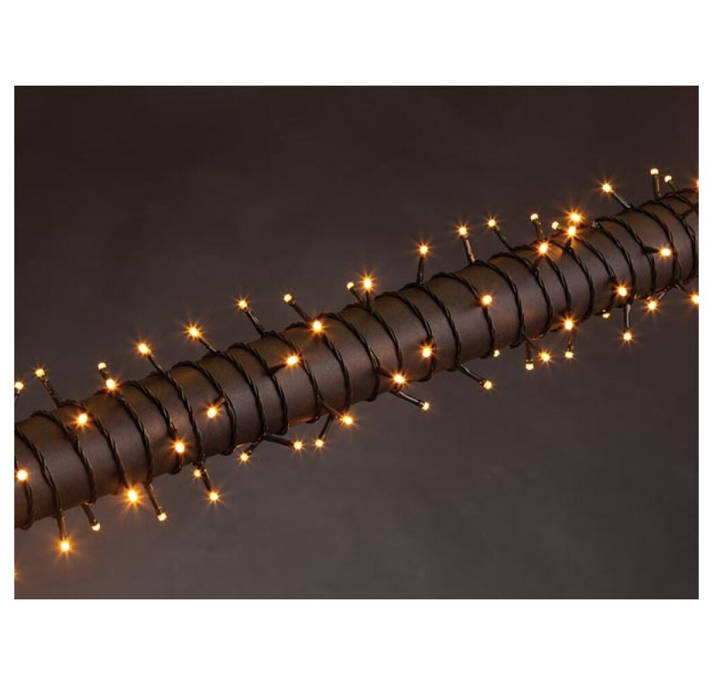 Velleman LED Stripe Luna LED - 12 m - 160 LEDs - arizona white (blass Orange) - grünes Kab von Velleman