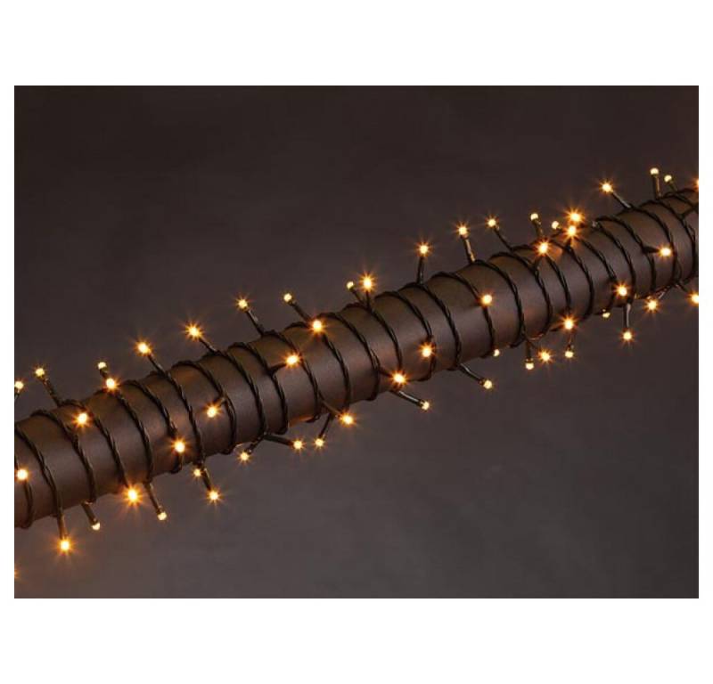 Velleman LED Stripe Luna LED - 12 m - 160 LEDs - arizona white (blass Orange) - grünes Kab von Velleman