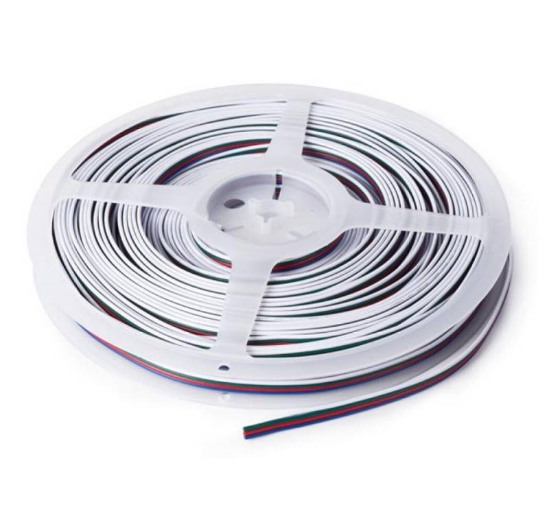 Velleman LED Stripe RGB-KABEL FÜR LED-STREIFEN - 4-ADRIG - 4 x 0.33 mm² - 25 m von Velleman