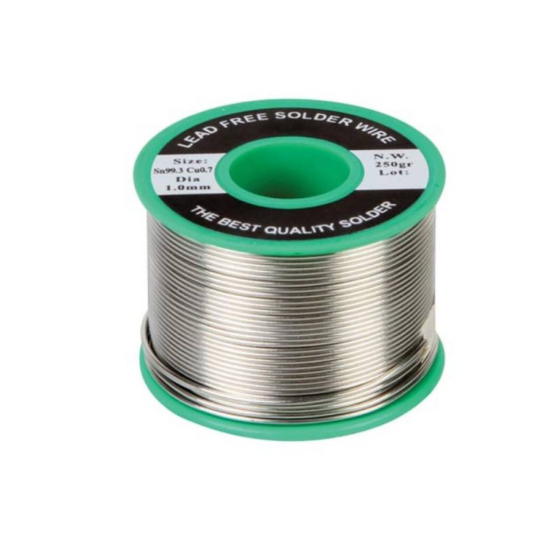 Velleman Lötkolben BLEIFREIES LÖTZINN Sn99.3% - Cu0.7% 1mm 250g, 1-tlg. Velleman Lötkolben BLEIFREIES LÖTZINN Sn99.3% - Cu0.7% 1mm 250g, 1-tlg. von Velleman