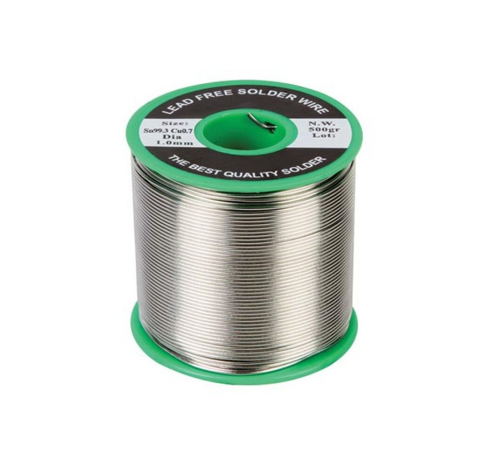 Velleman Lötkolben BLEIFREIES Lötdraht, Sn99.3% - Cu0.7% 1mm 500g, 1-tlg. Velleman Lötkolben BLEIFREIES Lötdraht, Sn99.3% - Cu0.7% 1mm 500g, 1-tlg. von Velleman