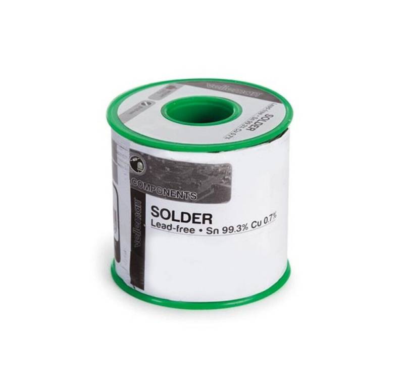 Velleman Lötkolben BLEIFREIES Lötdraht Sn99.3% - Cu0.7% 0.8mm 500g, 1-tlg. von Velleman