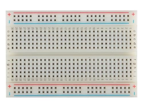 Velleman Steckplatine, lötfrei, 400 Kontakte, kompatibel mit Arduino, ABS, grau Velleman Steckplatine, lötfrei, 400 Kontakte, kompatibel mit Arduino, ABS, grau von Velleman