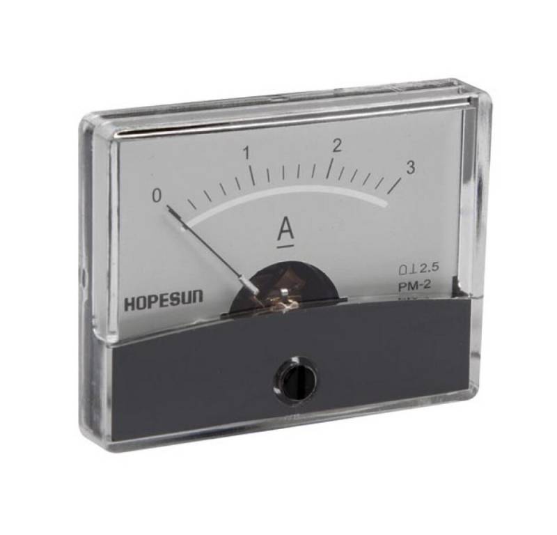 Velleman Strommessgerät Drehspulpanelmeter zum Einbau in elektronische Instrumente, Schalttafe, 1-tlg. von Velleman
