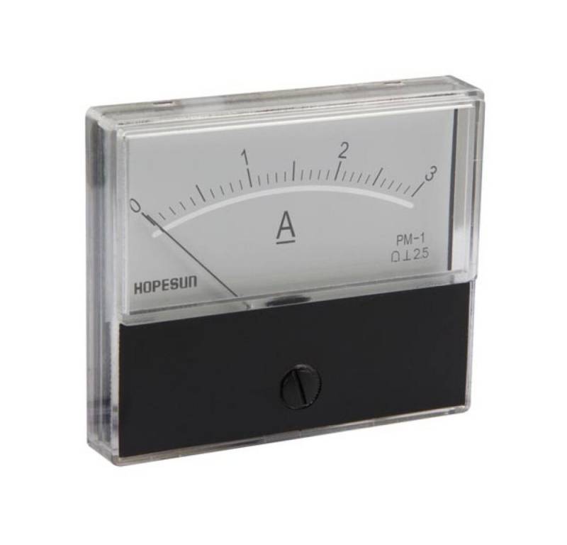 Velleman Strommessgerät Drehspulpanelmeter zum Einbau in elektronische Instrumente, Schalttafe, 1-tlg. Velleman Strommessgerät Drehspulpanelmeter zum Einbau in elektronische Instrumente, Schalttafe, 1-tlg. von Velleman