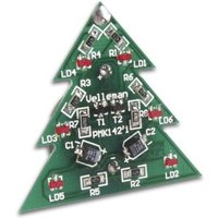 Velleman - Whadda Lötbausatz, diy, smd Weihnachtsbaum, Mini-Weihnachtsgadget mit blinkenden LEDs Velleman - Whadda Lötbausatz, diy, smd Weihnachtsbaum, Mini-Weihnachtsgadget mit blinkenden LEDs von Velleman