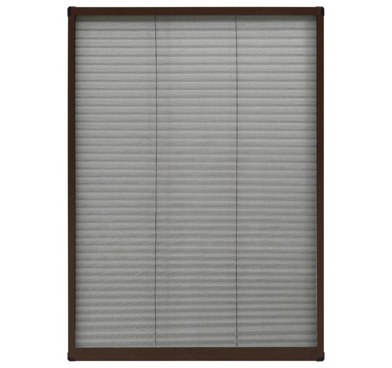 Vellora Insektenschutz-Vorhang Insektenschutz-Plissee für Fenster Aluminium, (1 x Aluminiumrahmen 1 x Maschengitter), Fiberglas von Vellora