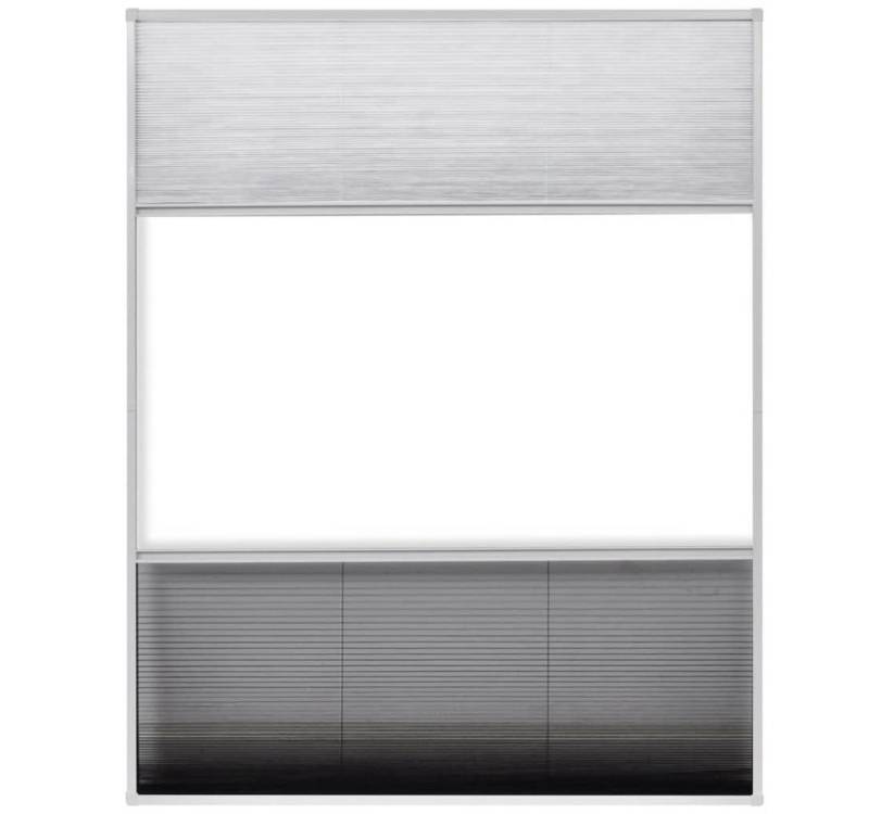 Vellora Insektenschutz-Vorhang Insektenschutz-Plissee für Fenster Jalousie Aluminium, (PET-Jalousie), Fiberglas von Vellora