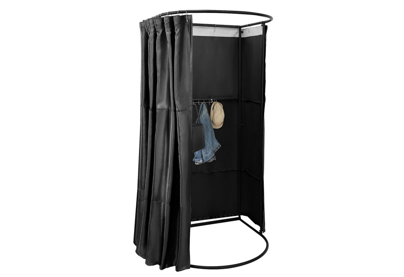 Vellora Kleiderbügel portable Umkleidekabine, (1-tlg), mit Vorhang von Vellora