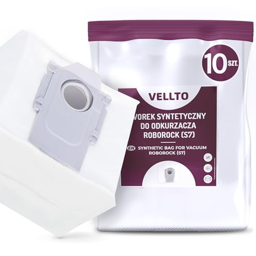 10x Vellto Staubsaugerbeutel Kompatibel mit Xiaomi Roborock S8+/S8 Pro Ultra/S7 MaxV Ultra/Q7 Max+/Q8 Max+/Q5 Pro+/Q5 Max+ Q10 X5+/S5+ Q7 M5+/L5+ Ersatzbeutel Staubbeutel Absaugstation Filtersack 10x Vellto Staubsaugerbeutel Kompatibel mit Xiaomi Roborock S8+/S8 Pro Ultra/S7 MaxV Ultra/Q7 Max+/Q8 Max+/Q5 Pro+/Q5 Max+ Q10 X5+/S5+ Q7 M5+/L5+ Ersatzbeutel Staubbeutel Absaugstation Filtersack von Vellto