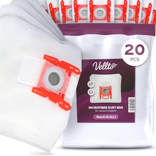 20x Velto Staubsaugerbeutel Kompatibel mit Bosch PowerProtect Typ G ALL BBZ41FGALL GL30 GL45 GL20 SERIE 2 4 6 8 BBZ16FGALL BGL8XHYG BGD38RD1H BSGL51338 Ersatzbeutel Staubbeutel Filtertüten 20x Velto Staubsaugerbeutel Kompatibel mit Bosch PowerProtect Typ G ALL BBZ41FGALL GL30 GL45 GL20 SERIE 2 4 6 8 BBZ16FGALL BGL8XHYG BGD38RD1H BSGL51338 Ersatzbeutel Staubbeutel Filtertüten von Vellto