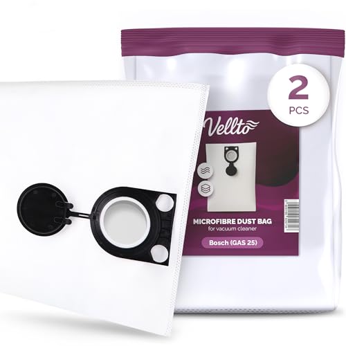 2x Vellto Staubsaugerbeutel Kompatibel mit Bosch GAS 25 50 Alternative ASA 1200 1202 2025 ASR 2025 35 H M SPIT AC1600 Ersatz Vakuumbeutel Alternative Filtersack Ersatzteile 2x Vellto Staubsaugerbeutel Kompatibel mit Bosch GAS 25 50 Alternative ASA 1200 1202 2025 ASR 2025 35 H M SPIT AC1600 Ersatz Vakuumbeutel Alternative Filtersack Ersatzteile von Vellto