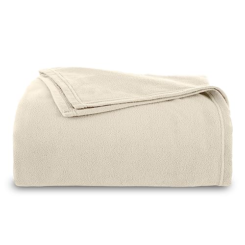 Vellux Fleece Decke, Winter-Weiß, King Blanket von Vellux