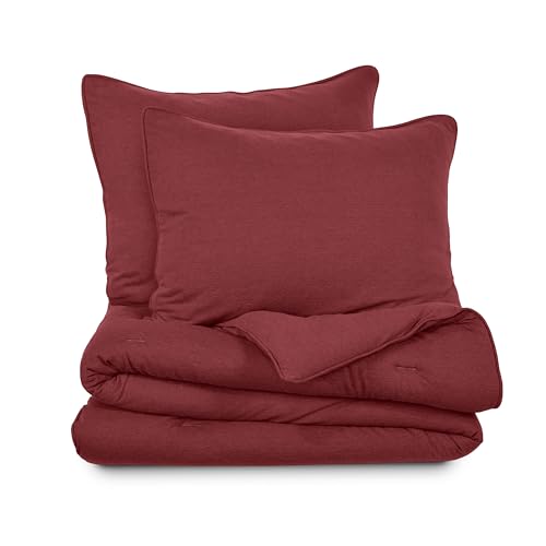 Vellux Moab 2-teiliges Doppel-Bettwäsche-Set – super weich – vielseitiges Schlafzimmer-Set – ganzjährige Wärme – College Essentials & Wohnheim-Essentials – strukturiert – maschinenwaschbar von Vellux