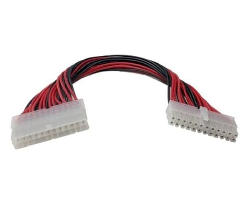 Adapter - ATX 24 Pin Verlängerung 30cm zur Verbesserung der Verbindung in elektrischen Systemen Ideal für Stromversorgungskomponenten Adapter - ATX 24 Pin Verlängerung 30cm zur Verbesserung der Verbindung in elektrischen Systemen Ideal für Stromversorgungskomponenten von Velocraze