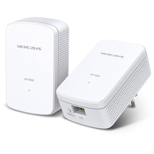 Powerline-Adapter – 2er-Set mit Gigabit-LAN-Verbindung, ideal für den Transport des Internets in Jede Ecke des Hauses. Einfache Installation. Powerline-Adapter – 2er-Set mit Gigabit-LAN-Verbindung, ideal für den Transport des Internets in Jede Ecke des Hauses. Einfache Installation. von Velocraze