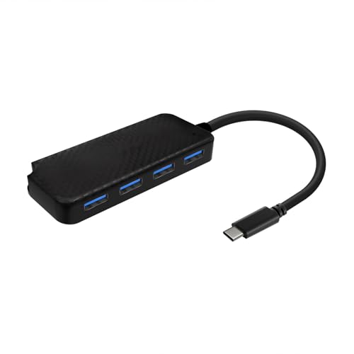 USB-3.1-Hub mit 4 USB-C-Anschlüssen, 15 cm Länge, hergestellt aus robustem Material, ideal für den Anschluss mehrerer Geräte. USB-3.1-Hub mit 4 USB-C-Anschlüssen, 15 cm Länge, hergestellt aus robustem Material, ideal für den Anschluss mehrerer Geräte. von Velocraze