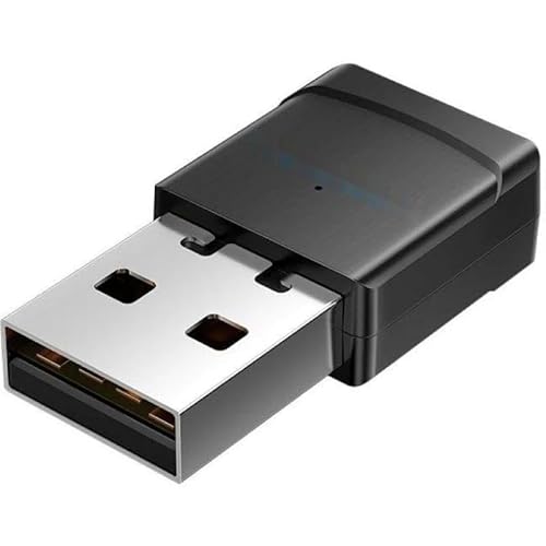 USB-A-Adapter – WLAN-Adapter mit 433 Mbit/s, Schwarz, USB-A-Anschluss, ideal zur Verbesserung der Wireless-Konnektivität auf Geräten. von Velocraze