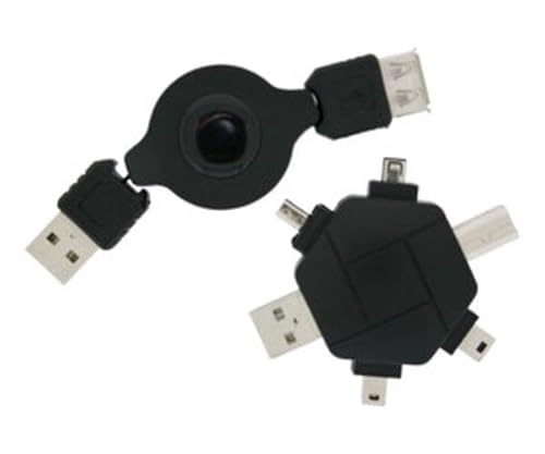 USB-Adapter-Set – enthält mehrere Anschlüsse, kompatibel mit verschiedenen Geräten, Hochgeschwindigkeitskabel, langlebiges und leichtes Material. von Velocraze