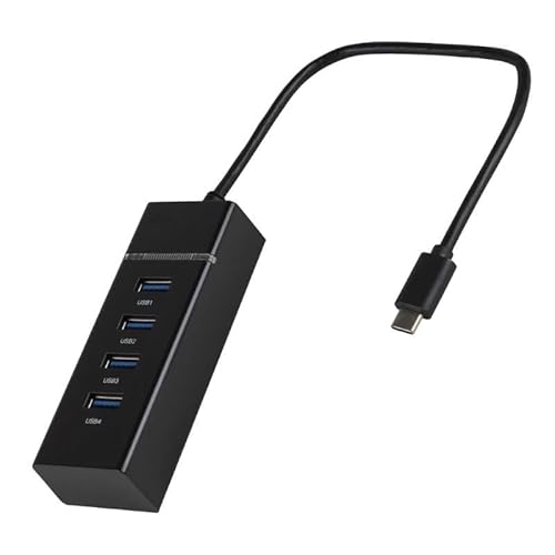 USB-Hub - USB 3.0 Typ C Hub mit 4 USB-A 3.0-Anschlüssen, ideal für schnelle und effiziente Verbindungen an elektronischen Geräten. USB-Hub - USB 3.0 Typ C Hub mit 4 USB-A 3.0-Anschlüssen, ideal für schnelle und effiziente Verbindungen an elektronischen Geräten. von Velocraze
