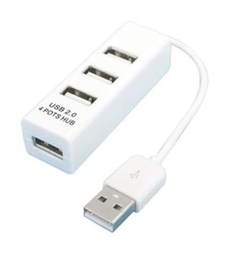 USB-Station - Basis mit 4 Ausgängen zum gleichzeitigen Aufladen, aus robustem Kunststoff, ideal für elektronische Geräte. von Velocraze