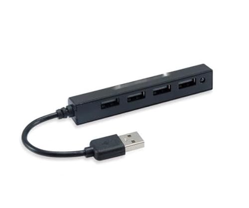 Velocraze Hub - 4 USB 2.0 Ports, schwarz, ermöglicht den Anschluss mehrerer Geräte, ideal zur Erweiterung der Konnektivität Ihres Computers. Velocraze Hub - 4 USB 2.0 Ports, schwarz, ermöglicht den Anschluss mehrerer Geräte, ideal zur Erweiterung der Konnektivität Ihres Computers. von Velocraze