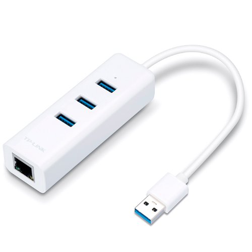 Velocraze Konverter – USB 3.0 zu Gigabit-Ethernet-Konverter mit 3 USB-3.0-Hub, ideal zum Erweitern von Verbindungen und zur Verbesserung der Konnektivität. von Velocraze