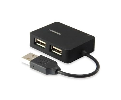 Velocraze USB-Hub mit 4 Ports USB 2.0, schwarz, ideal für schnelle Verbindungen und mehrere Geräte. Velocraze USB-Hub mit 4 Ports USB 2.0, schwarz, ideal für schnelle Verbindungen und mehrere Geräte. von Velocraze