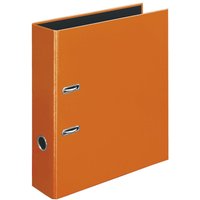 VELOFLEX Ordner Rückenbreite 7 cm DIN A4 Kunststoff orange von Veloflex