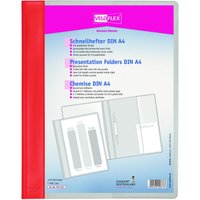 VELOFLEX Schnellhefter DIN A4 überbreit PVC hellrot von Veloflex