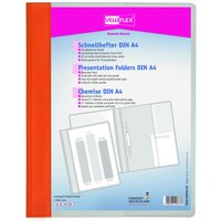 VELOFLEX Schnellhefter DIN A4 überbreit PVC orange von Veloflex